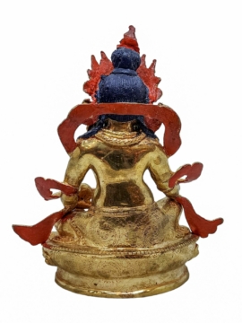Gold-Plated Yellow Jambhala Statue &ndash; A Symbol of Abundance and Prosperity
