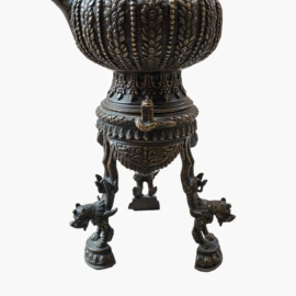 Antique Bronze Karuwa Water Offering Vessel