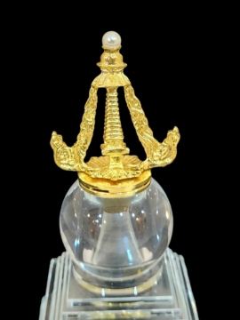 Stupa en Cristal pour la Méditation et la Paix Intérieure
