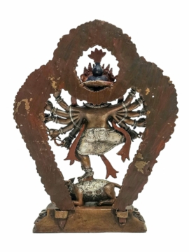 Ritual Ganapati copper statue