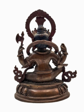 Handmade Ganapati copper statue