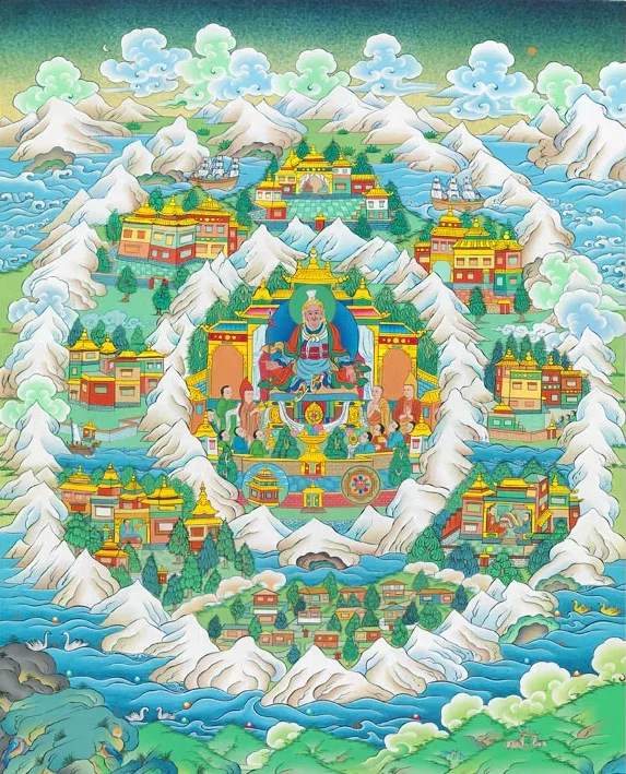 その他 SHAMBHALA: SACRED/ Description of the Kingdom of Shambhala • Mandalas Life