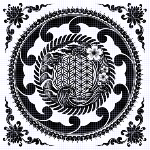 Flower of Life Coloring Page – #1