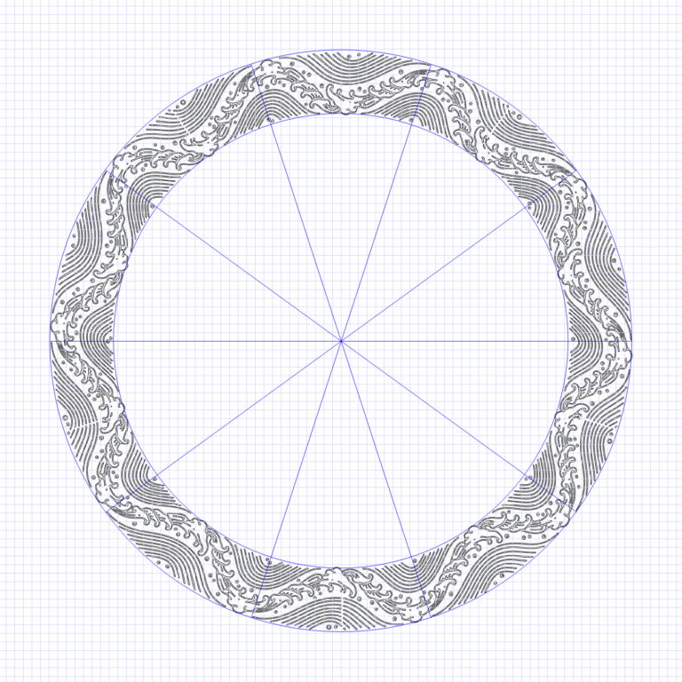 Wave Circle – #9