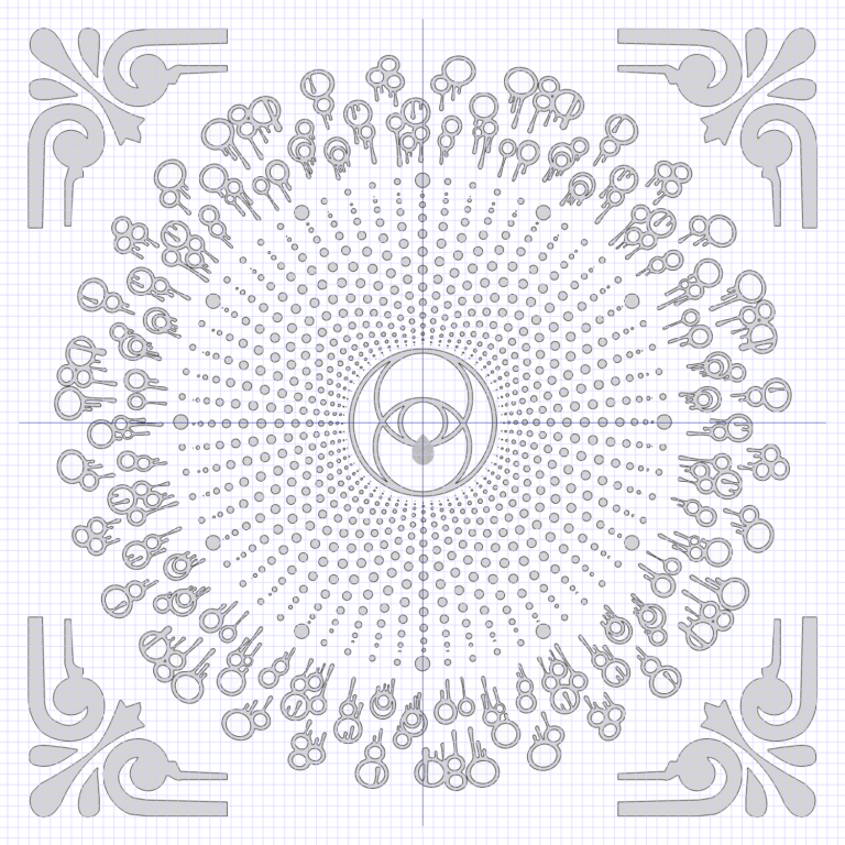 Droplets Coloring Page – #1