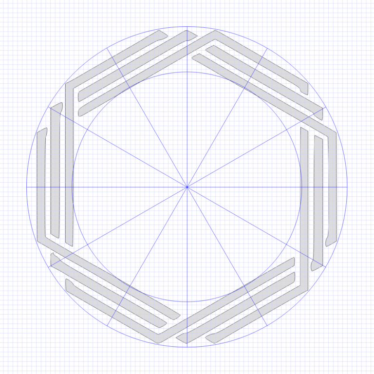 Hexagon Ornament - #1