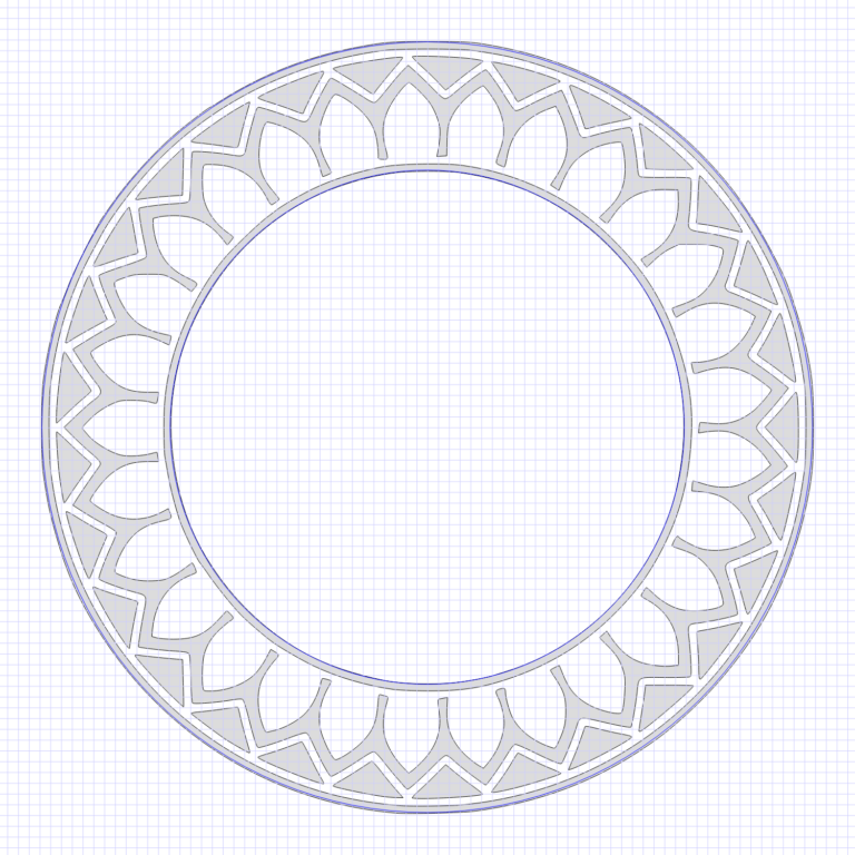 Circle Ornament – #6
