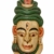 Shiva Wooden Mask Wall Hanging in Poplar Wood