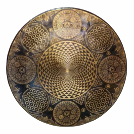 Gong de bronce sagrado para la práctica del Vajrayana - 60 cm