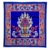Cochin Brocade Tea Mat with Embroidered Kalas
