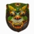 Animal Wooden Mask Wall Hanging in Poplar Wood