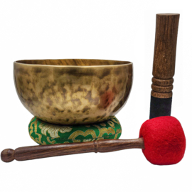 Jambati Singing Bowl - Seven Bronze Antique Finish