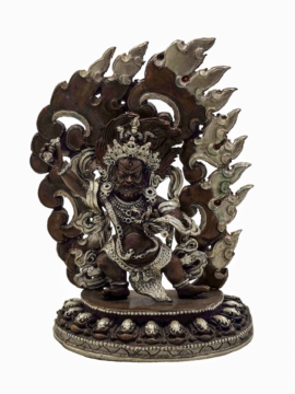 Vajrapani Protector Statue – Handmade Copper, Embodying Power and Fearlessness