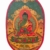 Wooden Thangka of Medicine Buddha in Natural Finish