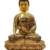 Shakyamuni Buddha Statue - Gold-Plated Copper Sculpture