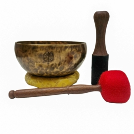 Full Moon Bowl in Seven Bronze Metal