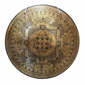 Gong de Viento de Bronce Sagrado para la Meditación Vajrayana