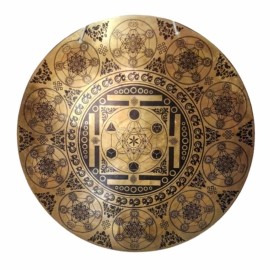Gong de Bronce Tibetano para Meditación y Rituales