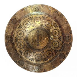 Poderoso Gong de Bronce Tibetano para una Meditación Profunda
