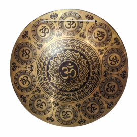 Gong de Viento de Bronce para Rituales Vajrayana