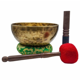 Jambati Singing Bowl - Seven Bronze, Antique Finish