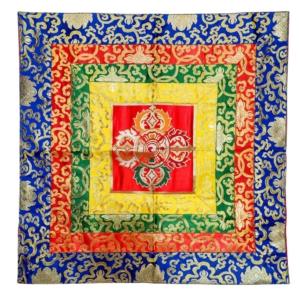 Cochin Brocade Wall Hanging with Double Dorje