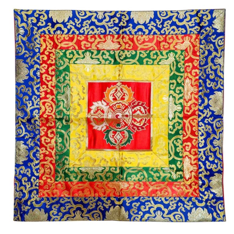 Cochin Brocade Wall Hanging with Double Dorje