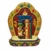 Colgante de Madera de Kalachakra para la Sabiduría Espiritual