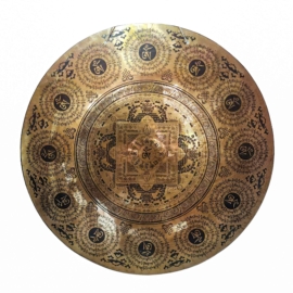 Gong de Viento en Bronce para Prácticas Espirituales del Vajrayana