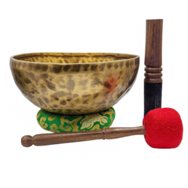 Siete cuencos de bronce cantores para la meditación