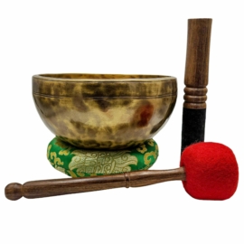 Jambati Singing Bowl in Seven Bronze Metal