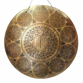 Gong de Bronce Tibetano Sagrado para la Meditación y la Claridad