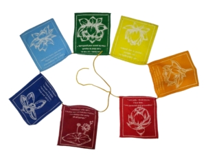 Cotton Tibetan Prayer Flags for Peace and Harmony