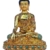 Shakyamuni Buddha Copper Statue with Gold Face