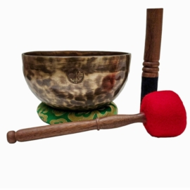 Seven Bronze Full Moon Bowl with Antique Finish