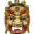 Bhairav Mahakala Mask in White Poplar Wood
