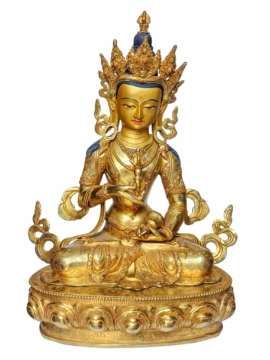 Vajrasattva Copper Statue - Symbol of Purification and Enlightenment