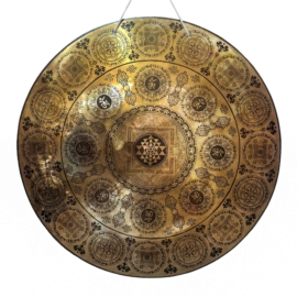 Gong de bronce divino para la meditación y la paz interior