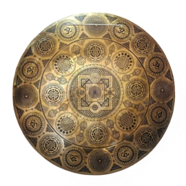 Gong Tibetano de Bronce Auténtico - Mejora Tus Prácticas de Meditación y Ritual