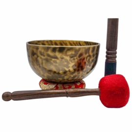 Jambati Singing Bowl Seven Bronze Metal Antique Finishing