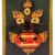 Thangka de madera de Citipati en colores naturales