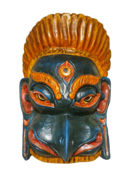 Máscara de Madera de Garuda - Decoración del Espíritu Protector