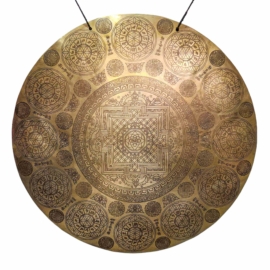 Gong de bronce sagrado para la meditación profunda y rituales