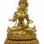 Vajrasattva Copper Statue - Gold Plated Face, Embodying Purity and Enlightenment