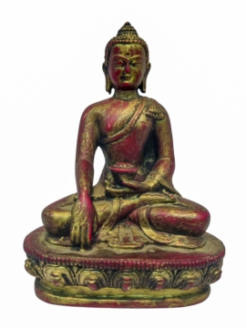Shakyamuni Buddha Resin Statue - Embodiment of Enlightenment, 14 cm