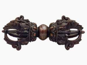 Copper Dorje Vajra with Antique Finishing