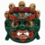 Bhairav Wooden Mask - Poplar Wall Hanging