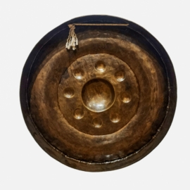 Gong en bronze birman – Tradition de battage à la main
