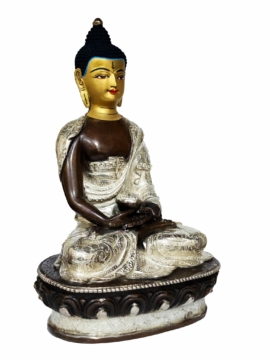 Statue en cuivre d&rsquo;Amitabha Bouddha – Compassion illimitée