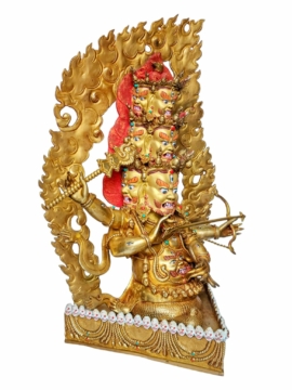 Copper Rahula Statue &ndash; Symbol of Transformation